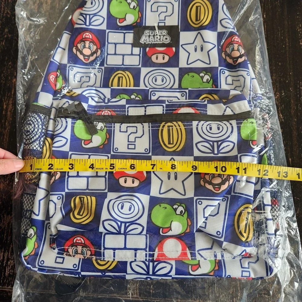 Super Mario Bros.‎ Canvas Backpack for Kids Boys and Girls NWT